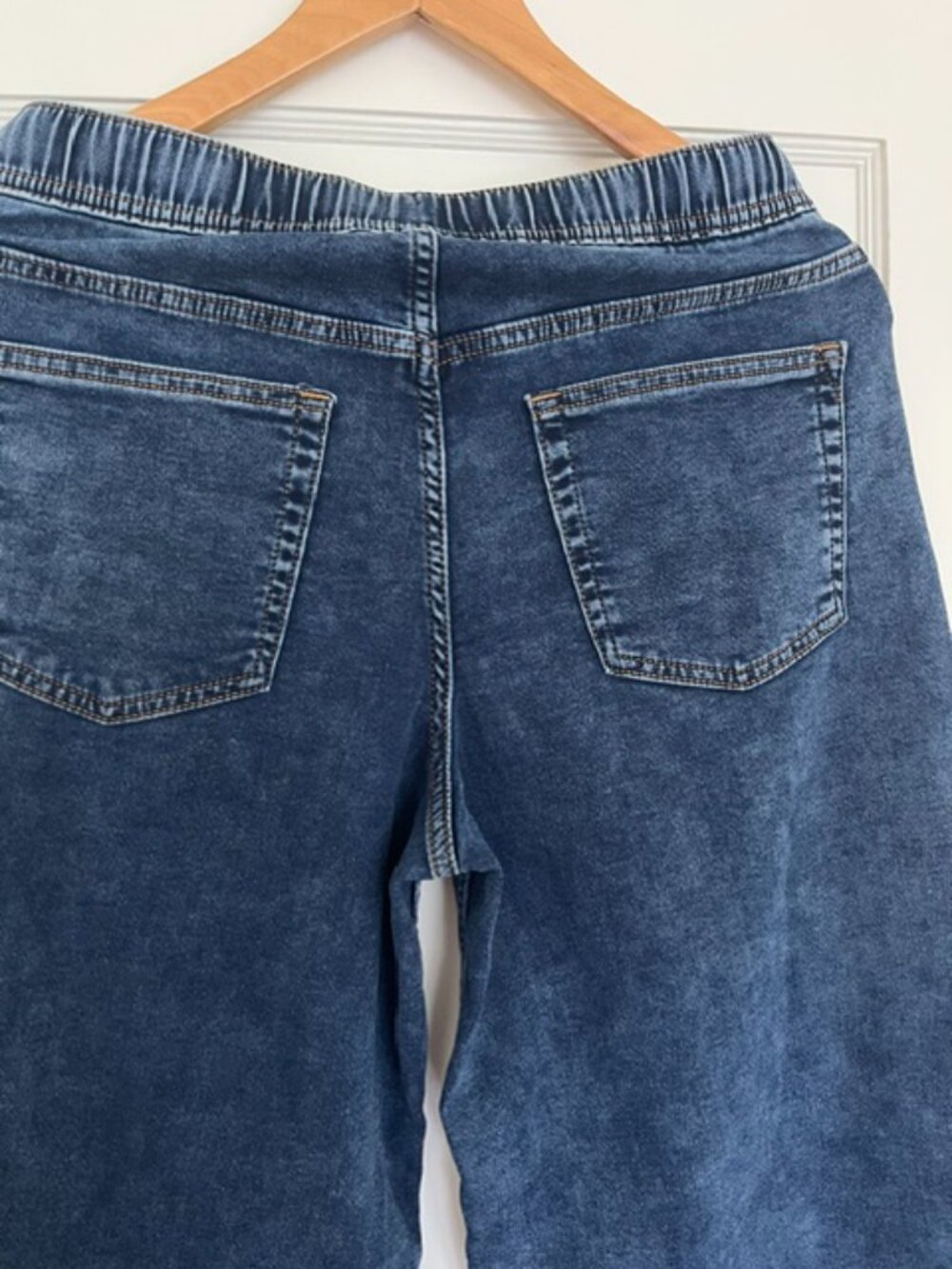 NWOT Gap Mid Rise Knit Denim Baggy Jeans | Size SP - Picture 8 of 10